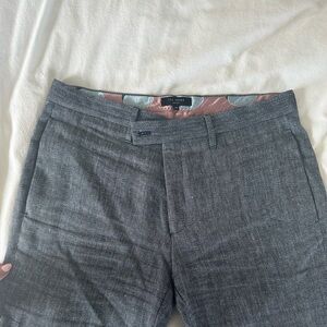 Men’s Ted Baker dress pants, gray, 34R